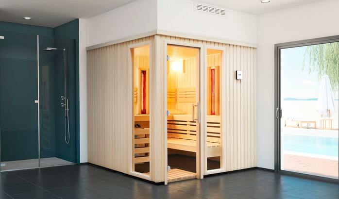 Klassische Sauna